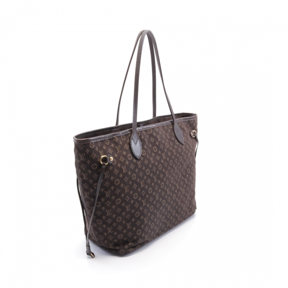 Louis Vuitton Neverfull MM Monogram Ideal Fuzan Dark Brown